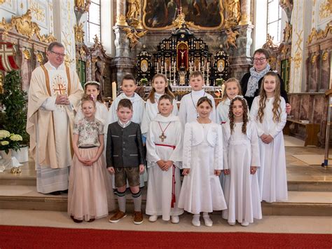 Erstkommunionfeiern Pfarreiengemeinschaft Neuburg Kirche St