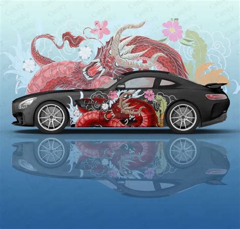 Dragon Jdm Samurai Car Decal Universal Fit Custom Car Decals For All