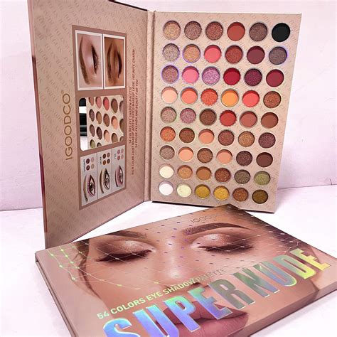 Paleta De Sombras Super Nude Tonos Claritas Makeup