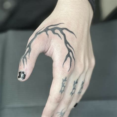 Flame Hand Tattoos