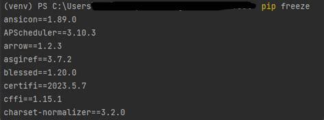 Requirement Txt Pip Freeze
