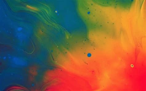 HD Wallpaper Blend Color Rainbow Paint Ink Pattern Wallpaper Flare