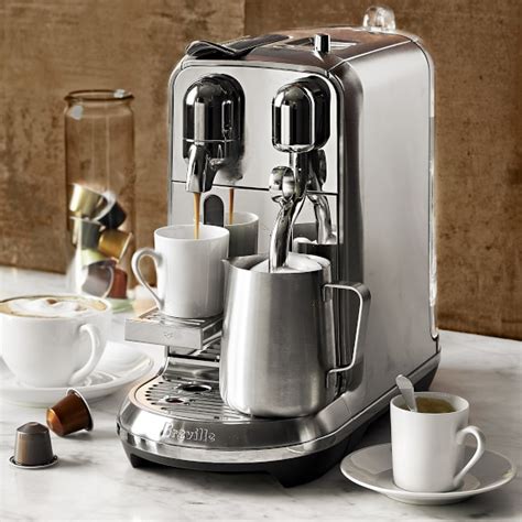 Nespresso Creatista Plus Espresso Machine Williams Sonoma