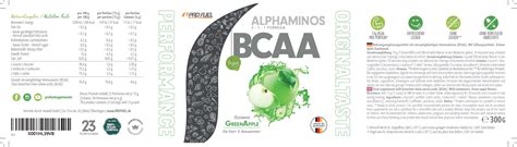 ProFuel Alphaminos BCAA 300g Dose Green Apple 2510 26