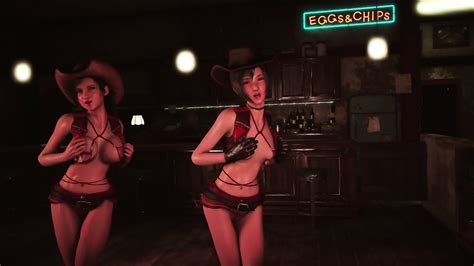 Slutty Tifa And Yuffie Got Drunk And Danced Half Naked In Th Heaven Bar