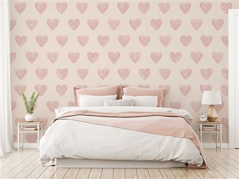 Pink Bedroom Wallpaper Modern Pink Stripe Wallpaper Girls Bedroom