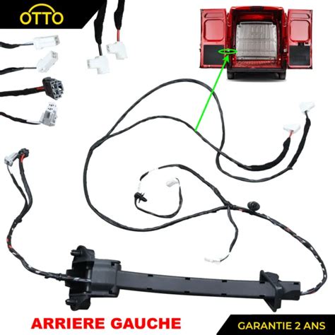 GAINE CABLES CABLAGE Fils Electrique Faisceau Porte Arriere Pour Jumper