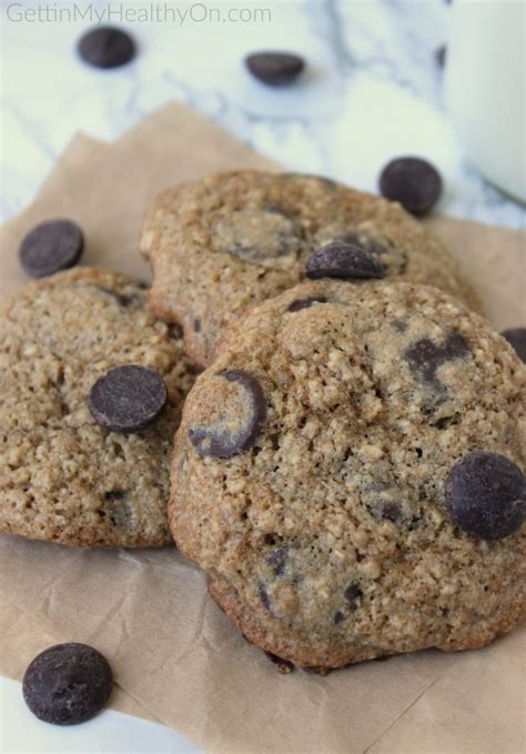 Healthier Chocolate Chip Cookies