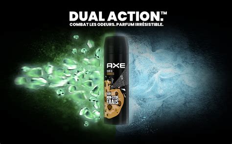 Axe Déodorant Homme Collision Cuir Cookies 48h Non Stop Frais 200ml