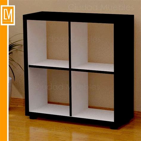 Modular Cubo De Diseno Moderno Modulo De 4 Estantes 36mm Esp Design