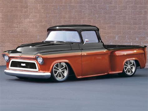 57 Chevy Truck Custom -front by michaelwarren on DeviantArt