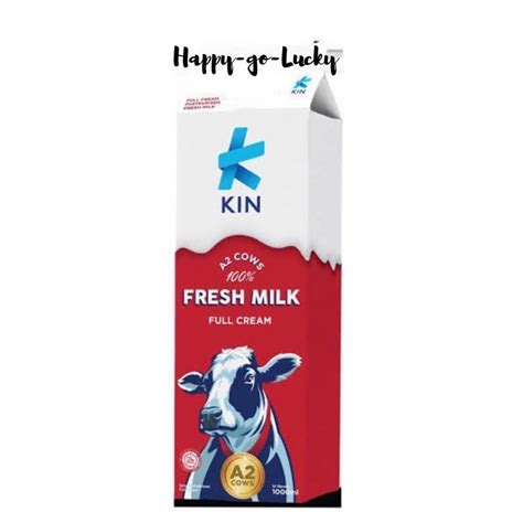 Jual Susu Kin Fresh Milk Pasteurisasi Full Cream Chocolate 1 Lt