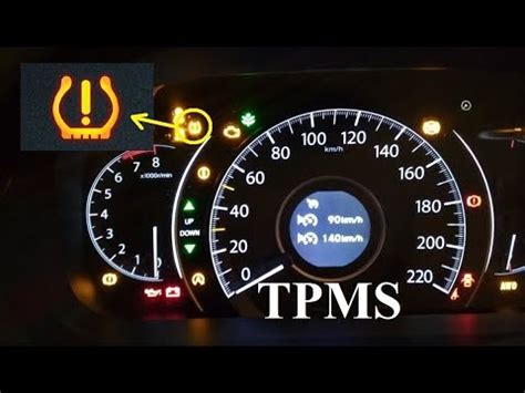 How To Reset Crv Tire Pressure Light