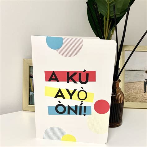 A – Elegant Yoruba Birthday Greeting Card – Welcome To Yorùbá Lessons