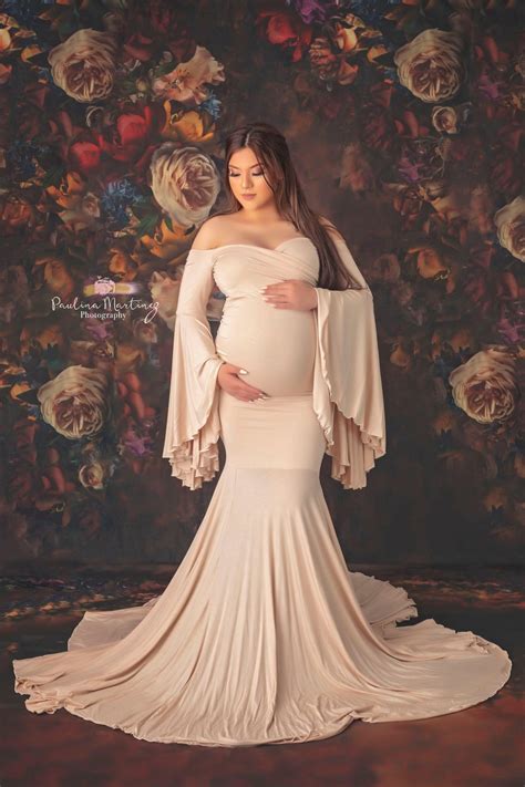 Maternity Gown For Photo Shoots Mermaid Style Maternity Etsy