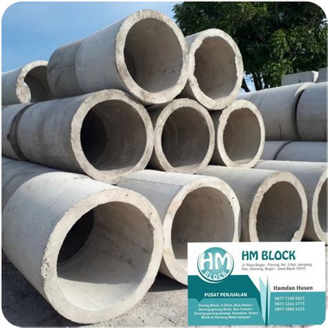 Jual Buis Beton Hong Gorong Gorong Beton Bulat Beton Bolong Resapan