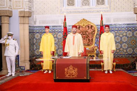 HM King Mohammed VI Delivers A Speech To The Nation On The Occasion Of