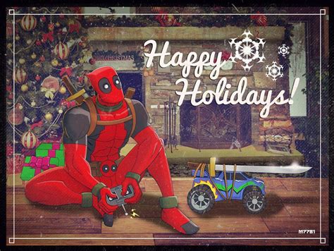 Deadpool Christmas Wallpapers Top Free Deadpool Christmas Backgrounds Wallpaperaccess