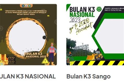 Twibbon Peringatan Bulan K Nasinoal Besok Februari