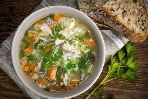 Sopa De Verduras Con Quinoa Y Kale