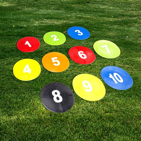 Floor Marker Cones Non Slip Rubber Agility Markers Sports Training