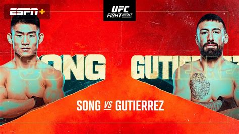 Song Yadong vs Chris Gutiérrez Preview Where to Watch and Betting Odds