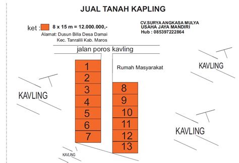 Tanah Kavling Tahap Ready Jual Tanah Kavling Murah