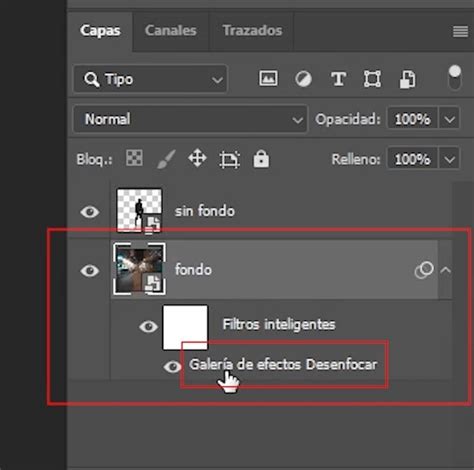 Desenfocar Photoshop Trazado Visualbit Studio