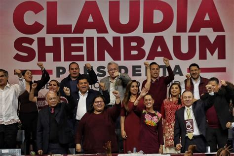 La Jornada Morena Nombra Oficialmente A Sheinbaum Como Su Candidata