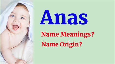 Anas name meanings | What is the meanings of Anas? | Arabic names for ...