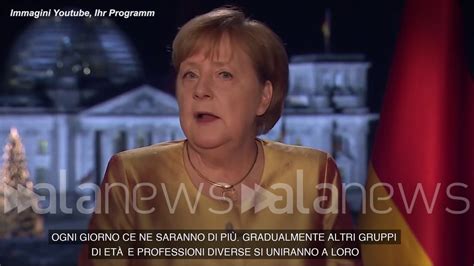 Angela Merkel Commossa Nell Ultimo Discorso Di Fine Anno Alla Nazione