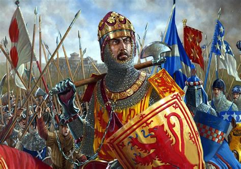 Robert De Bruce Tras La Victoria De Bannockburn 1314 Historia