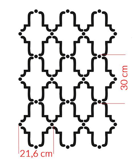 Šablóna Kenitra ST489 Šablóny tapetové vzory DECOTREND