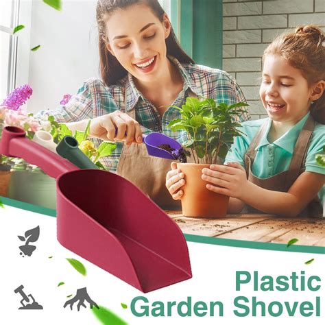 Clearance Plastic Garden Shovel Plant Hand Shovel Trowels Bonsai Soils