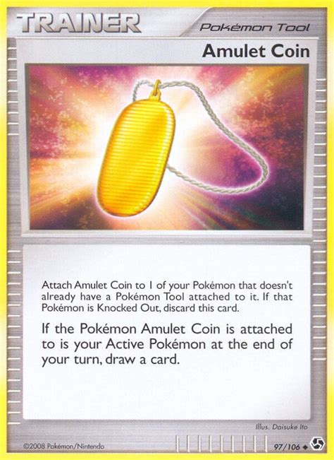 Amulet Coin Great Encounters Pokemon