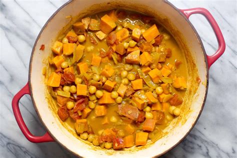 Chickpea Curry Recipe With Sweet Potato