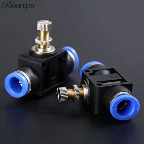 Bowarepro Pneumatic Fittings Throttle Valve Sa Mm Air Flow Speed