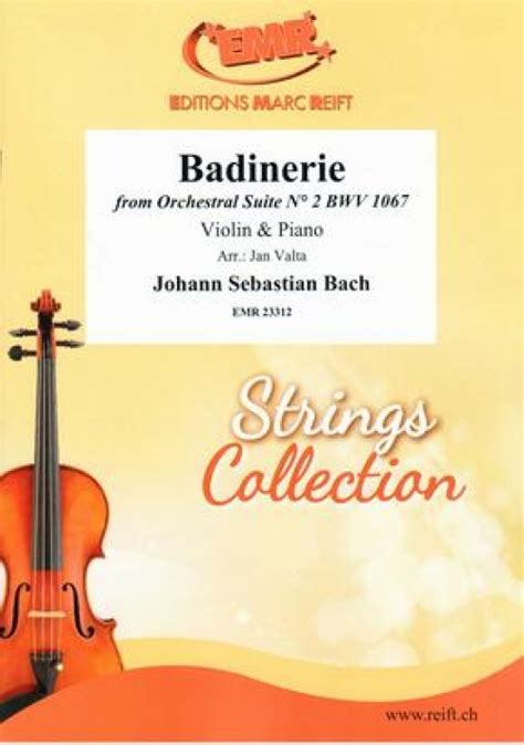 Badinerie From Orchestral Suite No Bwv