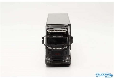 Herpa Heide Logistik Scania Cs Hd K Hlauflieger Truckmo