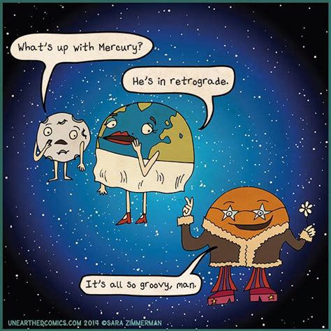 Internet Comic And Astrology Humor About Mercury In Retrograde By