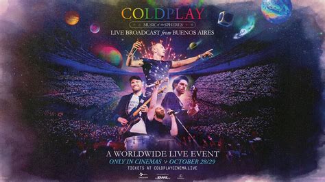 Coldplay Live Broadcast From Buenos Aires. Entradas y Horarios