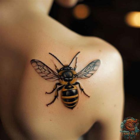 Unveiling The Fascinating World Of Wasp Tattoos From Symbolism To