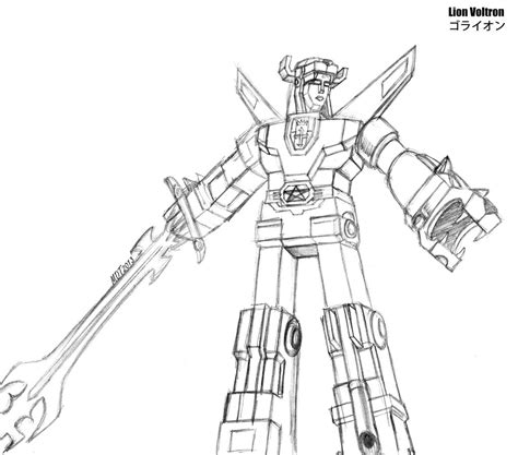 Voltron Coloring Pages - Coloring Home