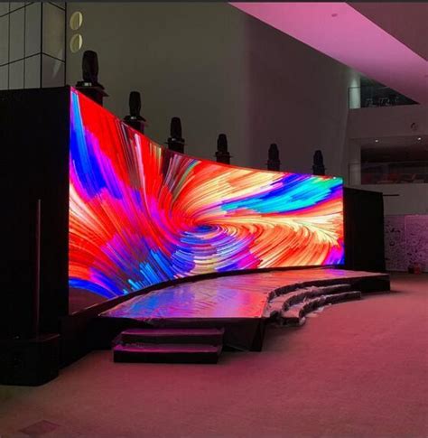 320X160 P5 Flexible LED Panel Indoor Curve LED Video Wall Indoor