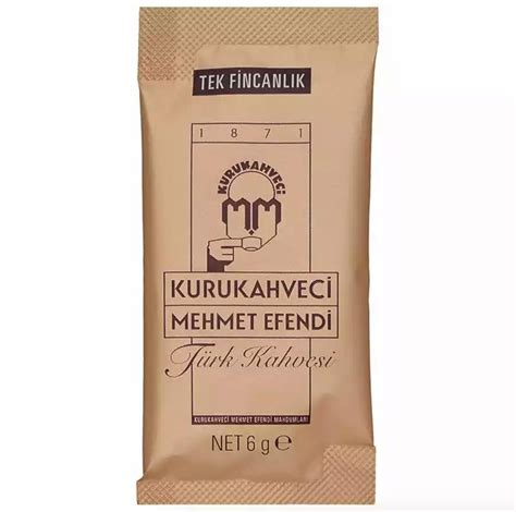 Kurukahveci Mehmet Efendi Turkish Coffee 6g Coffee Coffee Rosegold Söz ...
