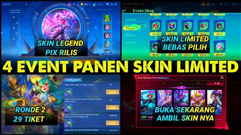 BOCORAN 4 EVENT JADWAL RILIS EVENT PANEN SKIN EPIC LIMITED AMBIL