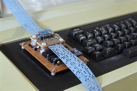 Reading Paper Tapes From Scratch Hackaday