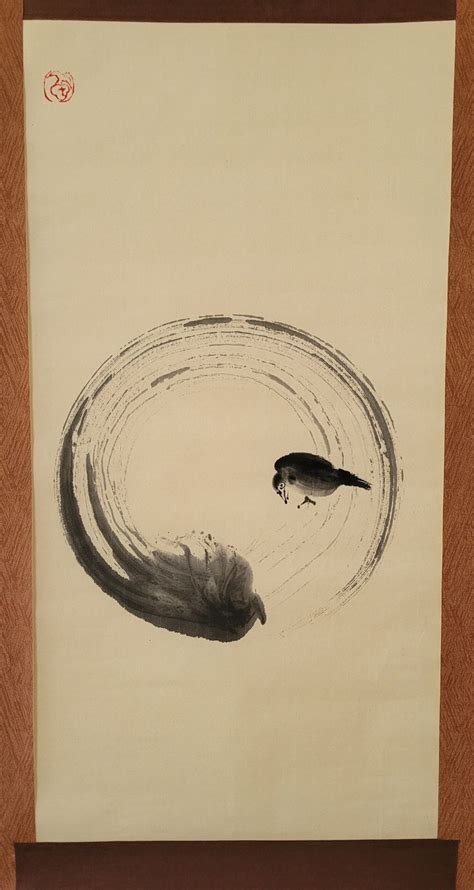 Zen Zen Painting Zen Wall Art Enso Cirlcle Enso Wall Art Japanese