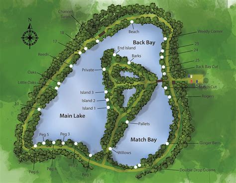 Lake Map Swan Valley Lake