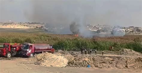 Incendio Forestal Arrasa Con Hect Reas De Totora En Pisco